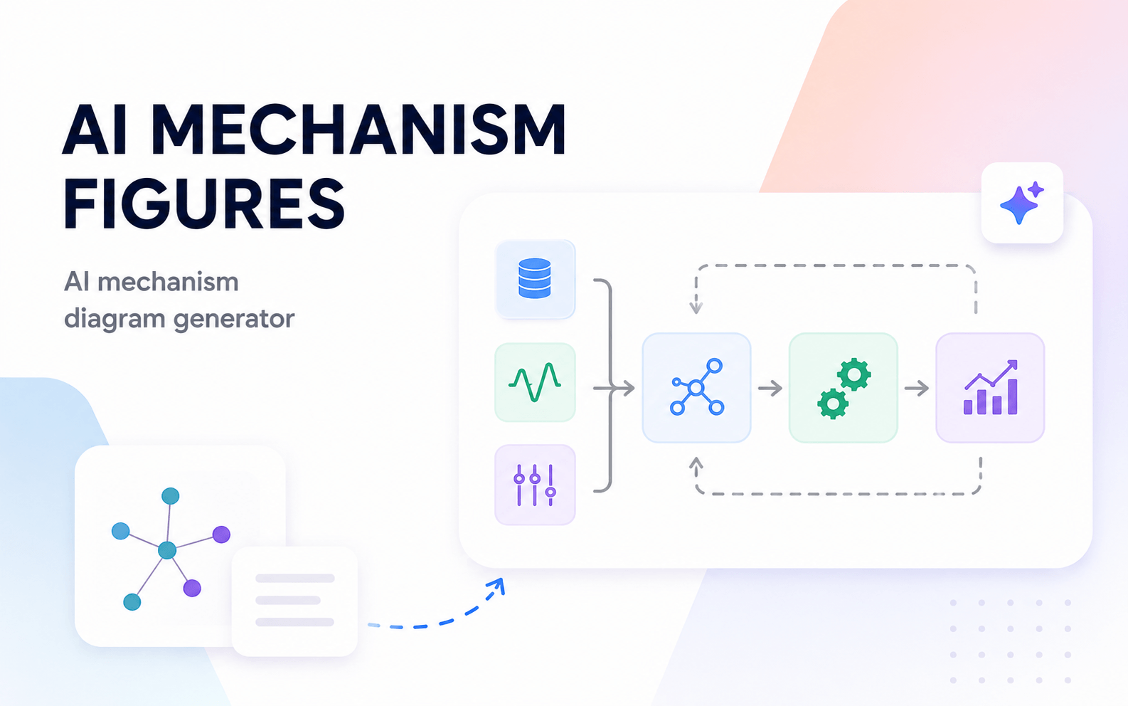 AI Mechanism Diagram Generator for PowerPoint graphics
